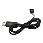 FT232 Flashing Line USB to TTL Download Line with CTS RTS