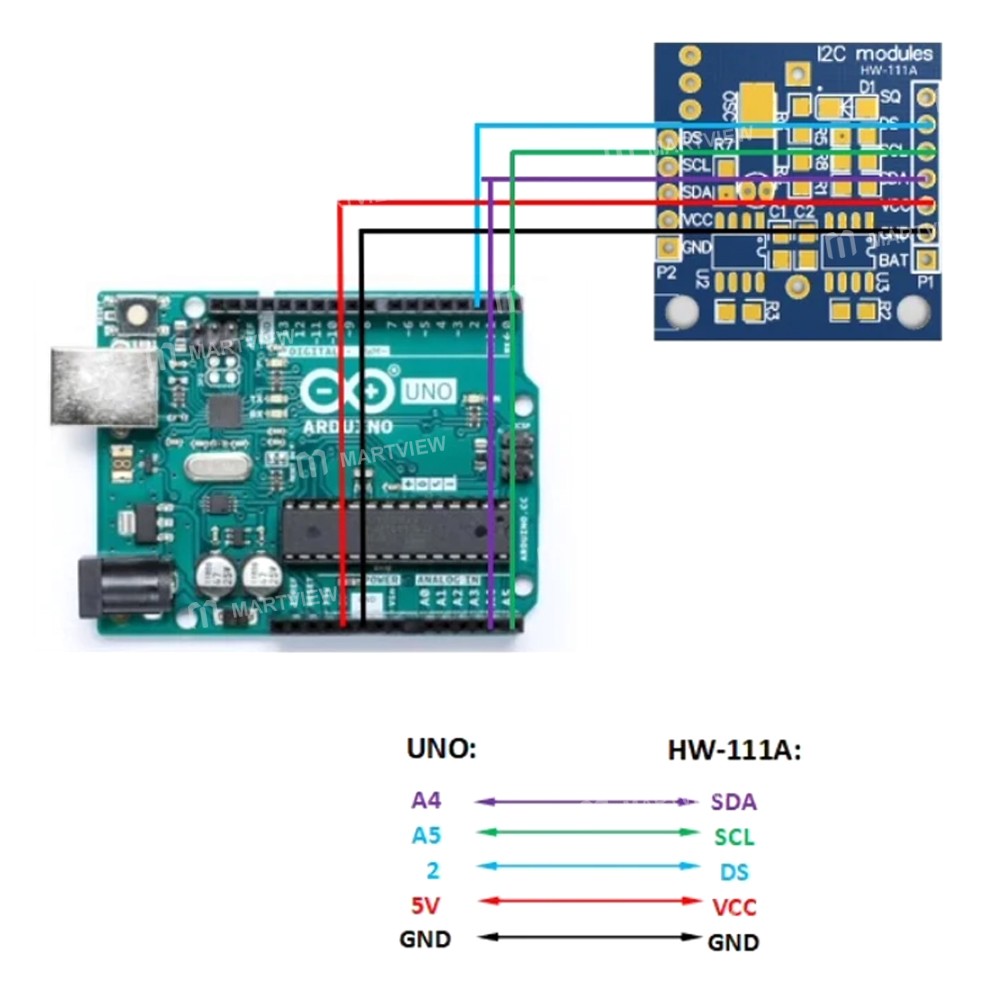 tiny i2c-ds1307-clock-rtc-module-for-arduino-without-battery-7