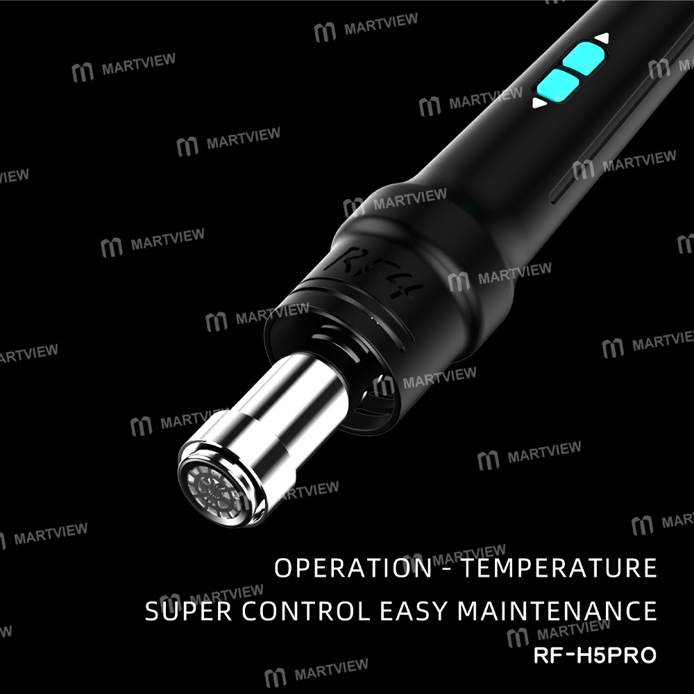 rf4 rf-h5pro-800w-hot-air-gun-digital-display-intelligent-bga-rework-station-5