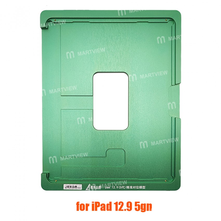 LCD Screen OCA Laminating Pad & Alignment Metal Mould for iPad 12.9 5GN