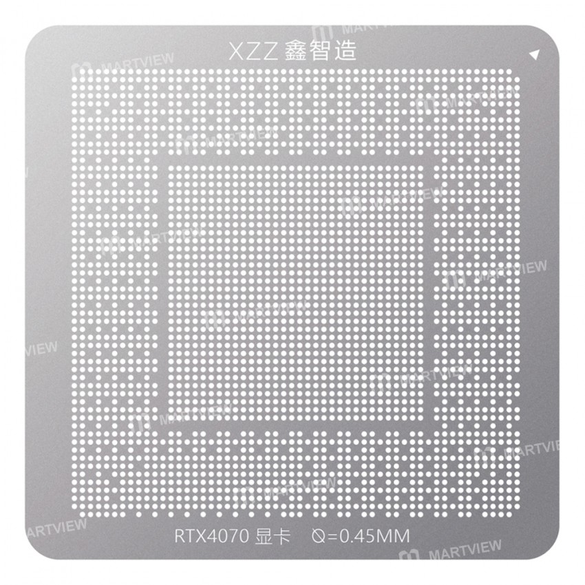 xinzhizao 045mm-magnetic-bga-reballing-tin-planting-platform-for-rtx4070-graphics-card-4