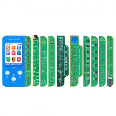 JC V1SE Phone Code Reading Photosensitive Original Color Touch Screen Battery Fingerprint Serial Number Programmer for iPhone 7-15Pro Max