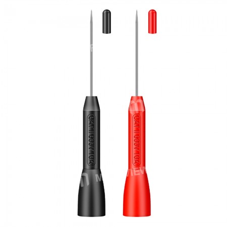 Aneng PT2002 600V 10A Non-destructive Elongated Superfine Needles Tips for Digital Multimeter - 2Pcs