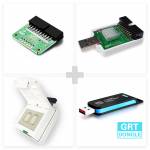 GRT Dongle With BGA221 / BGA254 eMMC / eMCP Socket + USB3.0 SuperSpeed uSD / eMMC Reader + UFI ISP A