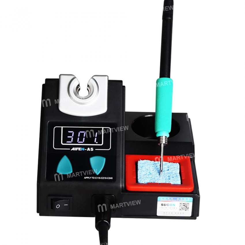 aifen a5-lead-free-digital-display-electronic-rework-soldering-station-1