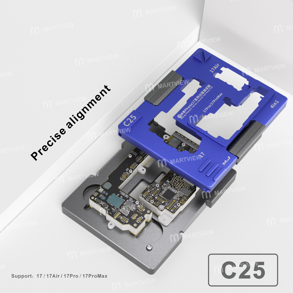 mijing c25-motherboard-layered-testing-fixture-for-iphone-17-17air-17-pro-17pro-max-2