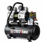 Outstanding Air Compressor Air Pump Inflatable Oil-free Wood Paint Spray Pump 220V - Black