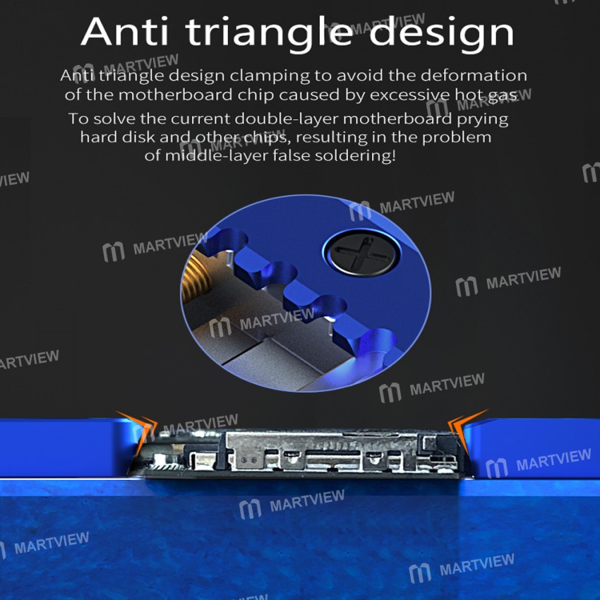 MaAnt Pro400 Universal Motherboard Chip BGA Double Shaft Tiger Clip for iPhone X to 13 Pro Max