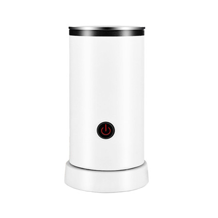 Electric Milk Frother 4 in 1 600W 240ml / 8.12oz Hot / Cold Milk Foamer Silent Anti-Slip Stainless Steel for Lattes Cappuccinos Macchiato Hot Chocolate