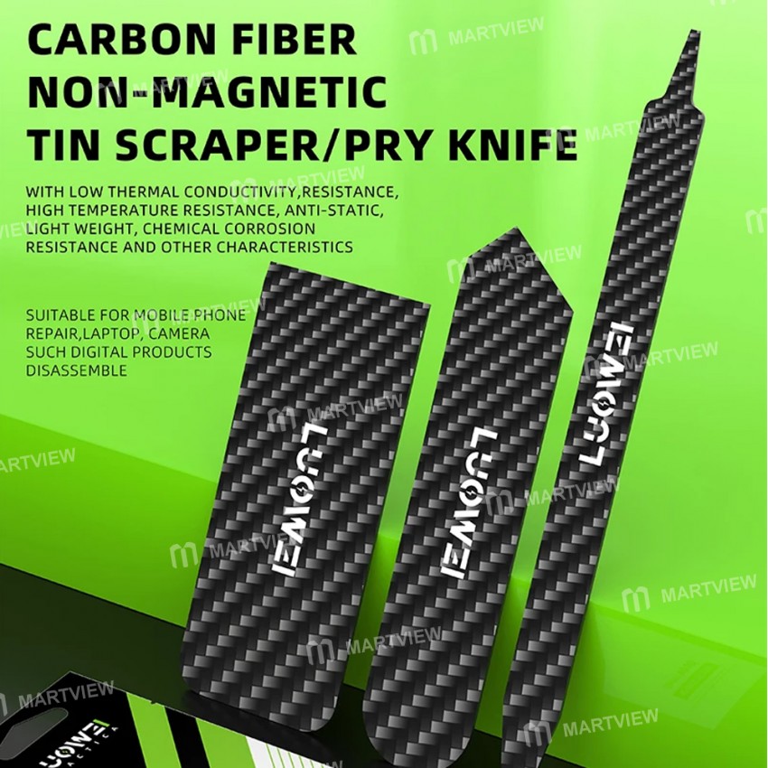 luowei carbon-fiber-non-magnetic-anti-static-disassembly-pry-bar-set-2