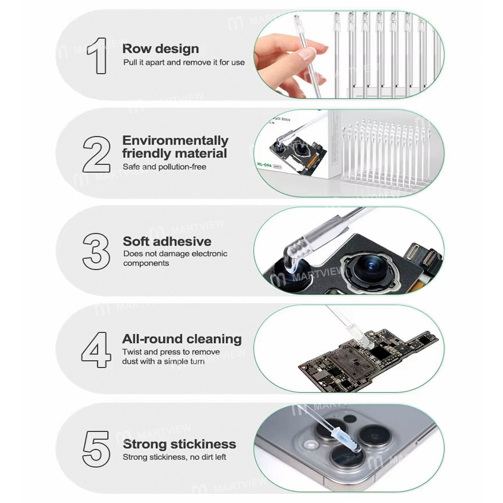 relife rl-094-synthetic-resin-gel-stick-for-mobile-phone-camera-lens-dust-cleaning-5