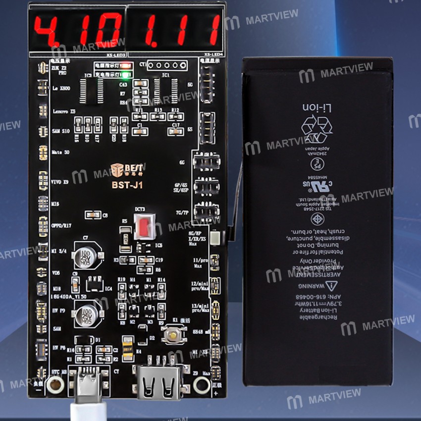 BST-J1 Battery Charge Activation Board for iPhone 5G to 13Pro Max & Android Phone