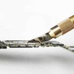 CPU BGA Chip Remove Tool Glue Disassembly Cleaning Pry Knife For iPhone Mobile Phone Motherboard