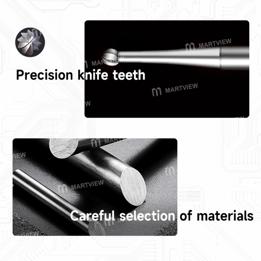 xinzhizao 235mm-diameter-spherical-straight-needle-laminate-grinding-heads-8
