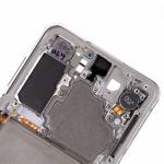 Replacement rear housing back cover frame for samsung galaxy s21 grey