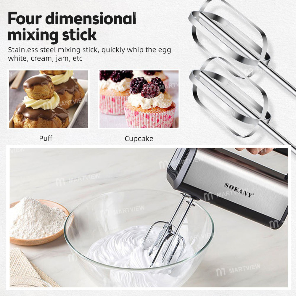 sokany 6651-electric-hand-mixer--800w-5-speed-dough-hook-whips-mixes-cookies-cakes-eggs--dough-06