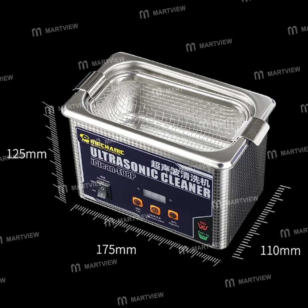 mechanic iclean-e08p-360-deep-ultrasonic-cleaning-machine-for-motherboard-accessories-glasses-8