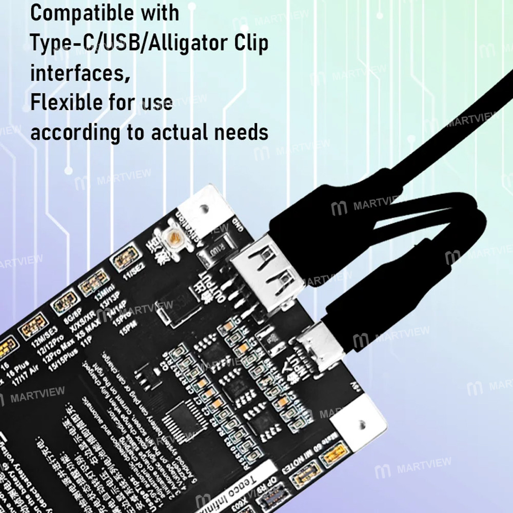 wemon bc27-pro-5v-9v-battery-activation-detection-board-for-iphone-6-17pm-95-android-phones-7