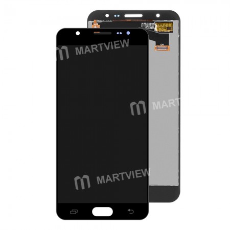 ISP LCD Display Touch Screen Digitizer Assembly Replacement for Samsung J7 Prime 2016 G610F - Black