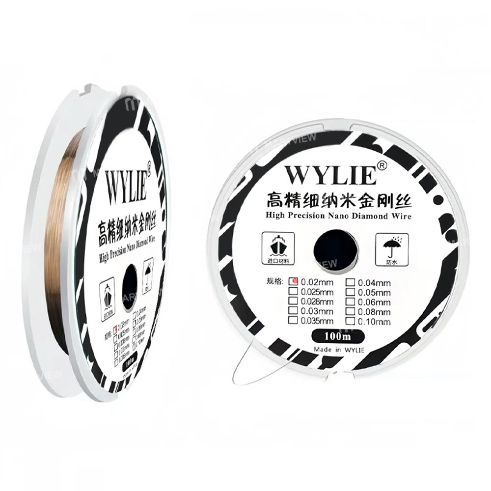 wylie 100m-high-hardness-special-nano-cutting-diamond-wire-for-screen-separation-1