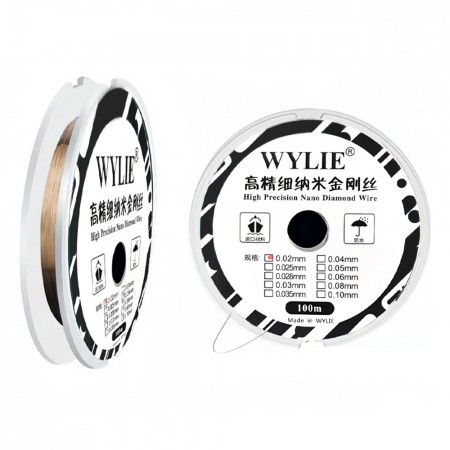 Wylie 100M High Hardness Special Nano Cutting Diamond Wire for Screen Separation
