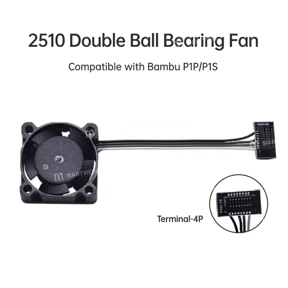 2510 5v-double-ball-bearing-hot-end-cooling-fan-7