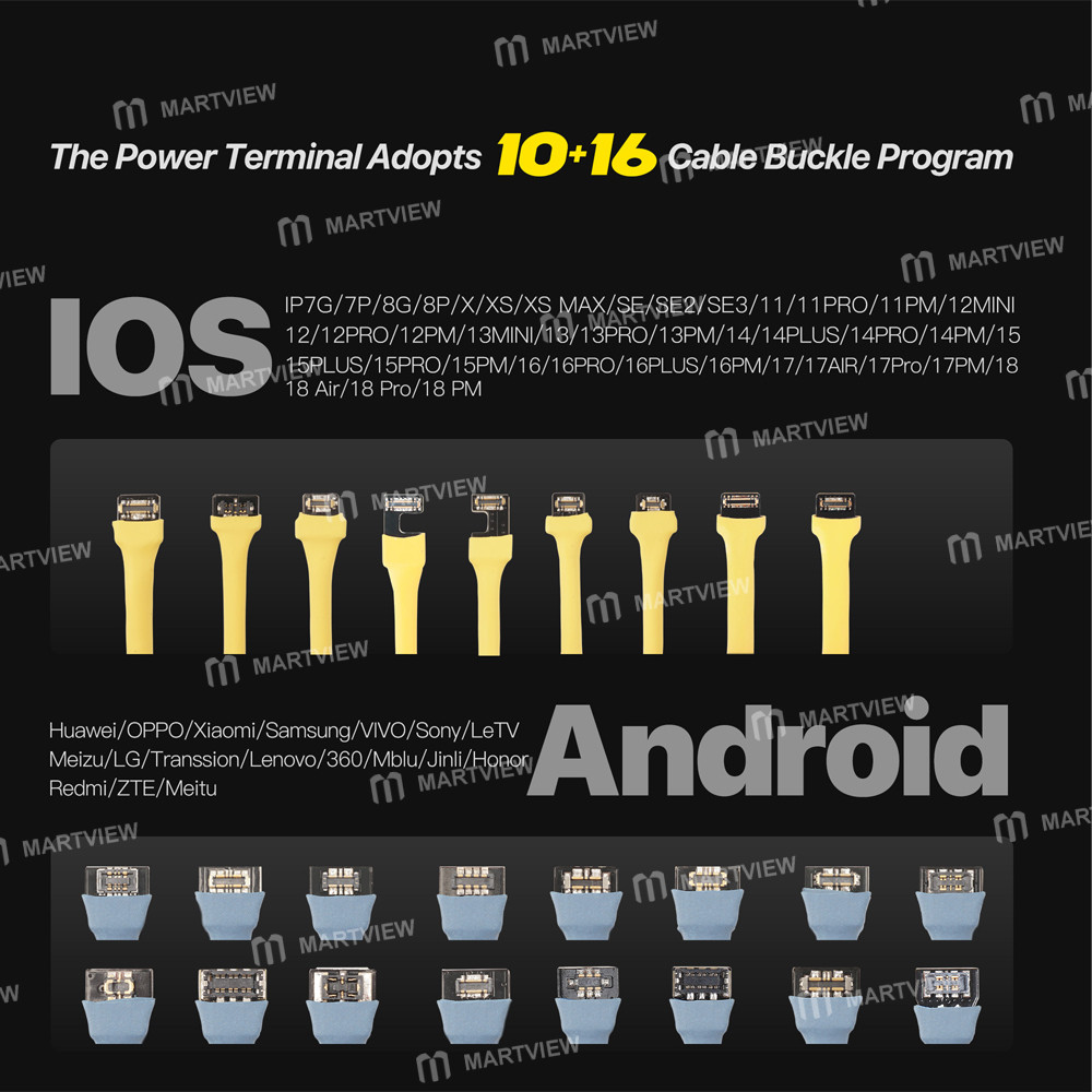 mechanic power-max-ultra-power-supply-boot-test-line-for-iphone-7g-to-18pro-max-android-5