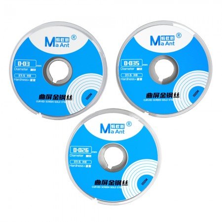 Maant High Hardness Curved Screen Cutting Diamond Wire for Mobile Phone Screen Separation