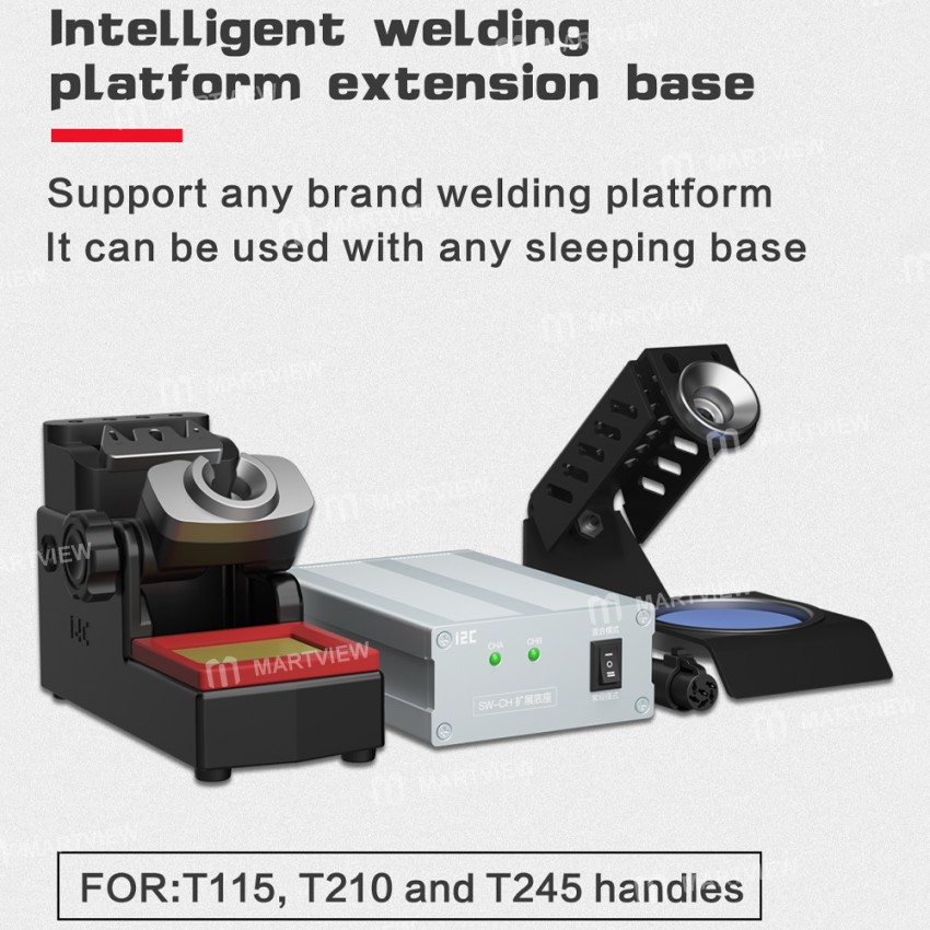 i2C SW-CH Intelligent Welding Station Expansion Base Applies to JBC T115 / T210 / T245 Soldering Sta