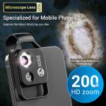 200X Mini Universal Optical Zoom Mobile Magnifier for Mobile Phone Camera