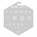 18 Kinds CPU BGA IC Reballing Stencil Kits for Xiaomi Phones