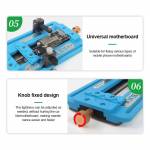 Relife RL-601F Multi-purpose Positioning Additional Track Dual Clamps Universal PCB Fixture