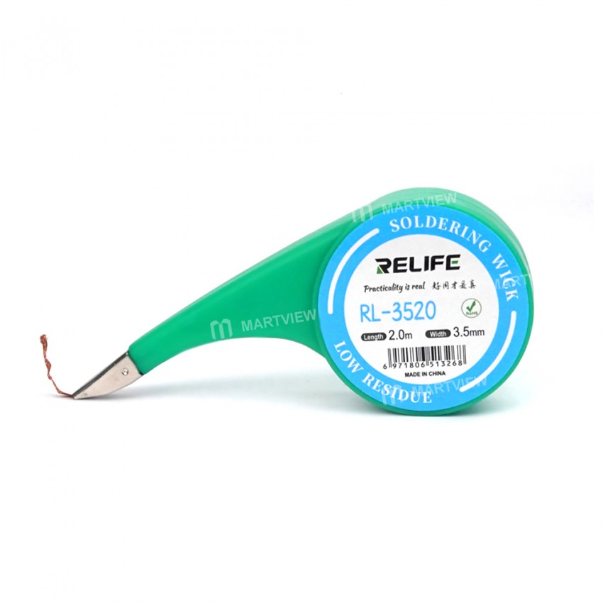 Relife RL-1520 RL-2020 RL-2520 RL-3020 RL-3520 Desoldering Wicks Dispenser Solder Remover Wick with