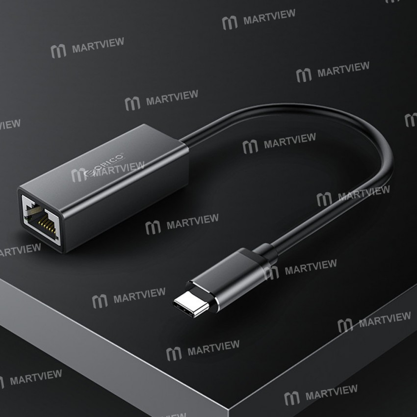 Orico XC-R45 Type-C to RJ45 Gigabit Ethernet Adapter Supports 1000Mbps Network Broadband Connection