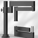 best 360-rotation-universal-folding-fixed-lifting-metal-microscope-articulating-arm-bracket-5