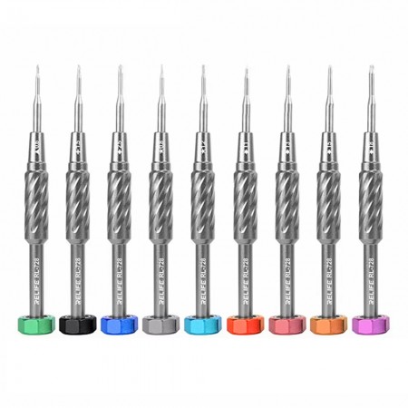 Relife RL-728 S2 Steel Strong Magnetic Extra Hard Anti-slip 2D Screwdriver for Phone Repair
