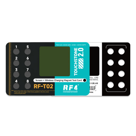 RF4 RF-T02 2-in-1 Dual Detection Card for Original Screen Identification & Magnetic Ring Detection