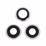 Replacement rear camera cover with lens for iPhone 12 pro max silver