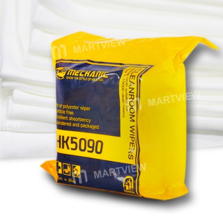 Mechanic HK5090 High-Quality Touch Screen Cleanroom Wipers Microfiber Anti Static Non Dust Cloth for Mobile Phone Pad Tablet Camera Laptop Eyeglass
