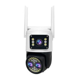 QS-JQ929AH Wireless Monitor Camera Triple Lens 2MP+2MP 5X Zoom Wall ...