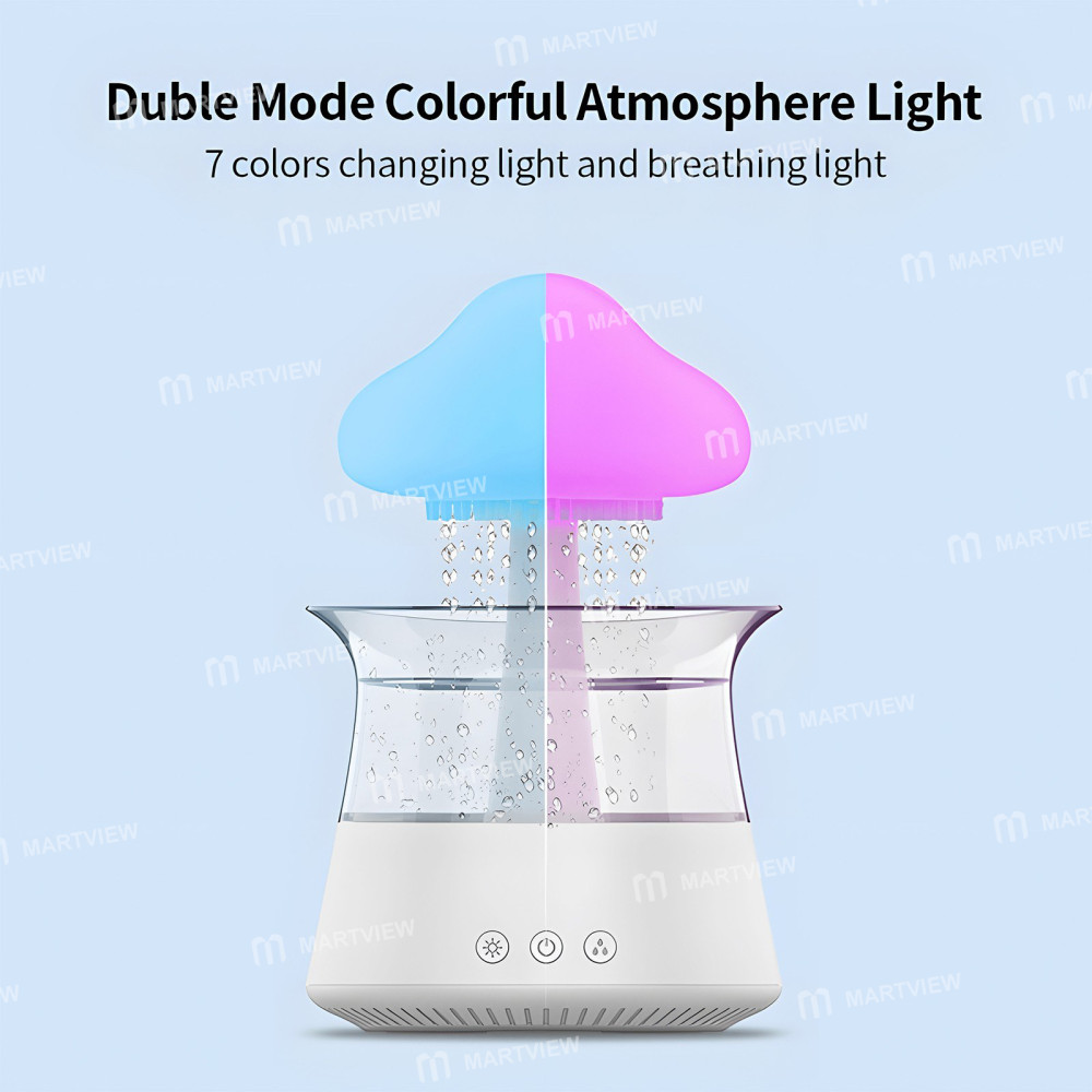 rain cloud-humidifier-water-drip-5h-timer-aromatherapy-essential-oil-diffuser-with-7-led-nighttime-1