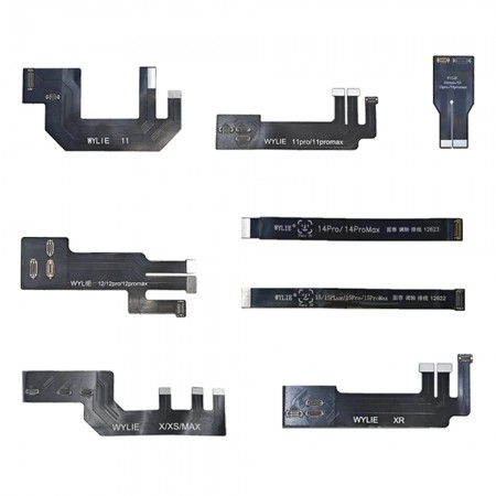 Wylie Face ID Alignment Lattice Extension Flex Cable for iPhone X to 15Pro Max