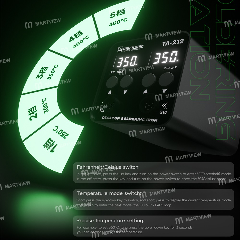 mechanic ta-212-c210t12-dual-station-dual-digital-display-intelligent-thermostatic-welding-station-4