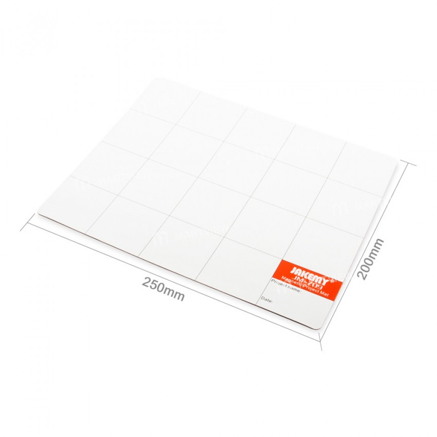 JAKEMY JM-Z09 Screw Magnetic Work Pad with Marker Pen Eraser for Phone Laptop Tablet Repair