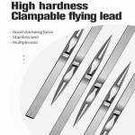 TuoLi TL-16 3D Titanium Alloy Ultralight Handmade Polished Non-magnetic Stainless iGreat Tweezer