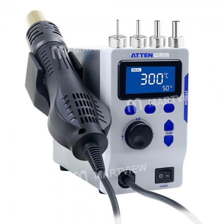 Atten ST-8800D 800W Adjustable Temperature Anti-Static BGA Heat Air Gun Soldering Rework Station