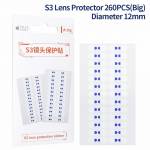 lanrui s3-6mm-12mm-phone-camera-all-round-green-dust-proof-protective-sticker-8