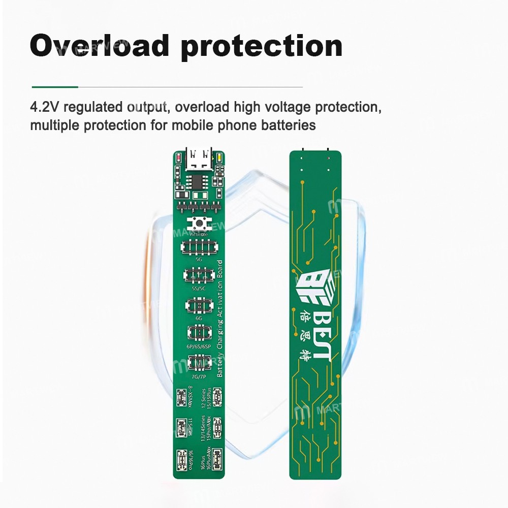 bst j4-battery-charging-activation-board-with-pd-fast-charging-for-iphone-5-to-16pm-3