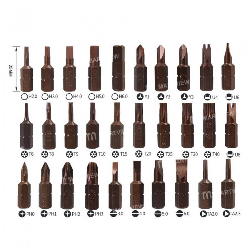 bst 2166b-32-in-1-multi-function-precision-screwdriver-set-for-mobile-phone-disassemble-repair-1