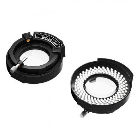 RF4 OK-9 Adjustable 144 LED Ring Light for Binocular / Trinocular Stereo Microscope